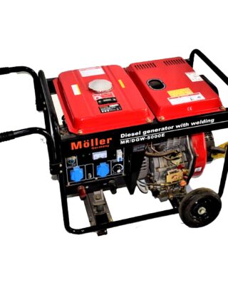 גנרטור רתכת 200A דיזל 5000W דגם DGW-5000 של חברת Moller Germany