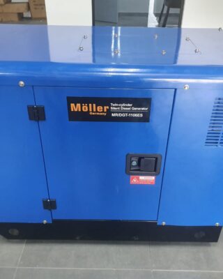 גנרטור דיזל מושתק 12KVA חד / תלת פאזי MR-DGT-1106ES של חברת MOLLER GERMANY