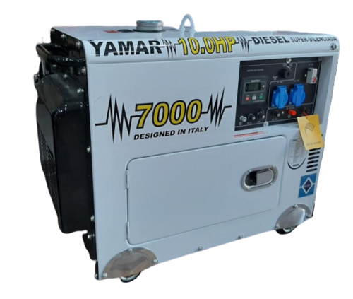 גנרטור דיזל 5500W מושתק חד פאזי G7000 של חברת YAMAR