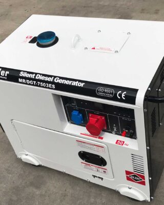 גנרטור דיזל מושתק 7500W תלת פאזי של חברת DGT7503EO Moller Germany