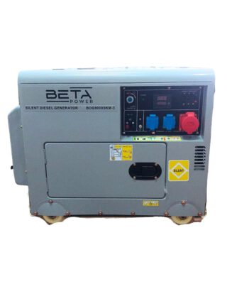 גנרטור דיזל מושתק בהספק 8KVA תלת פאזי מחופה  מבית BETA POWER