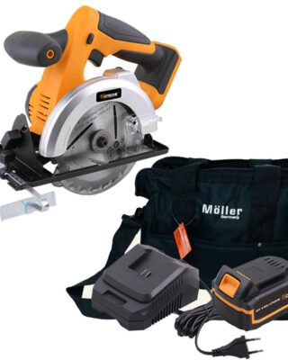 קומבו KMAG3 משור עגול 20V קוטר 4.5" כולל סוללה, מטען ותיק מבית HOTECHE