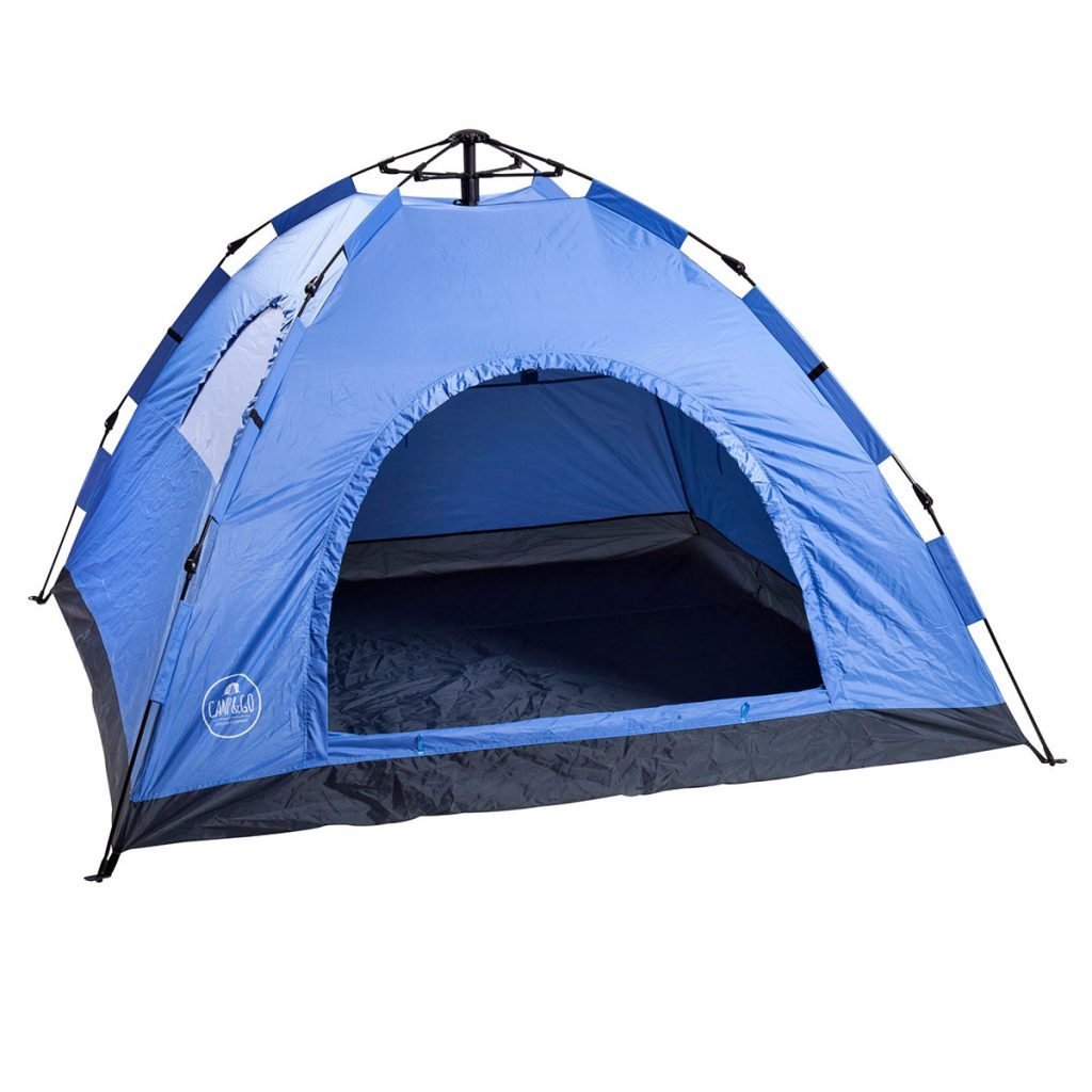 אוהל קמפינג – אוהל 4 נפתח ברגע