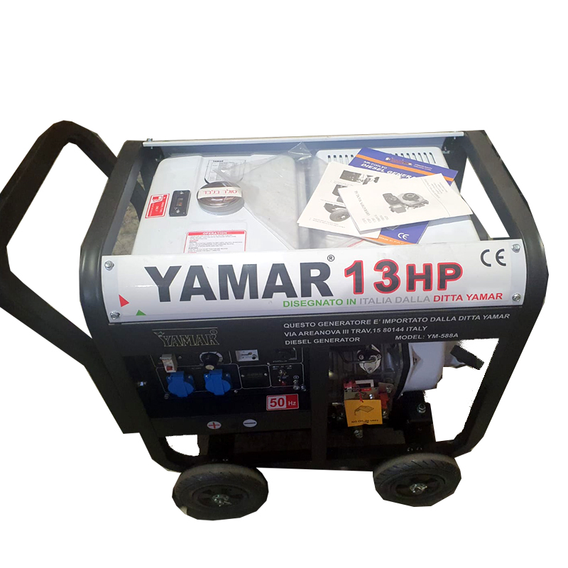 גנרטור רתכת דיזל 8KVA של חברת YAMAR מדגם  YA-588A