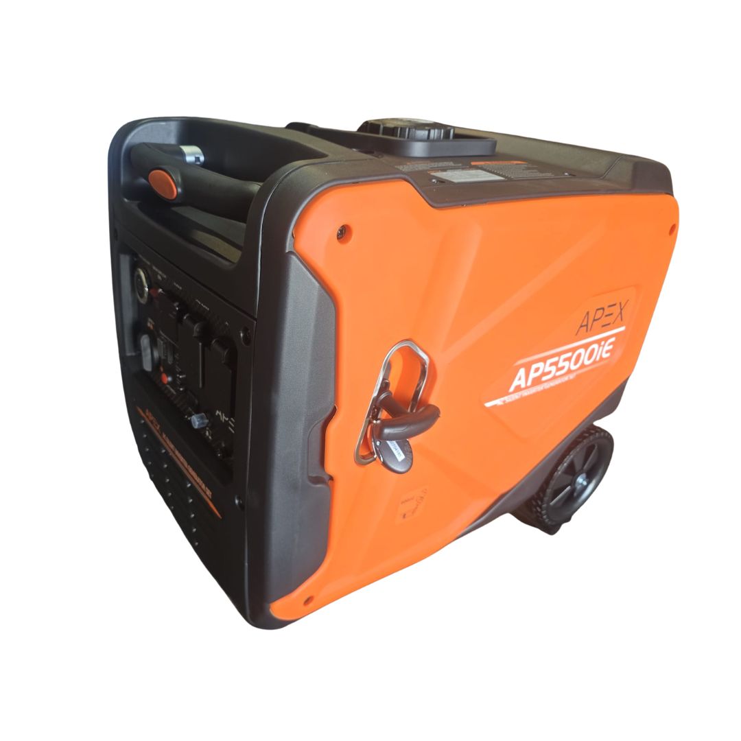 גנרטור אינוורטר מושתק  6000w בנזין חד פאזי הנעה בשלט מבית APEX